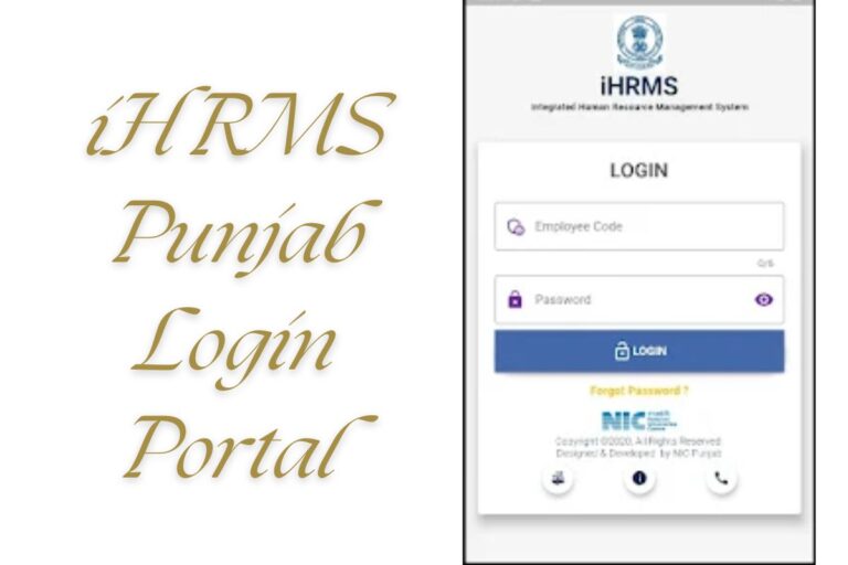 iHRMS Punjab Login Portal