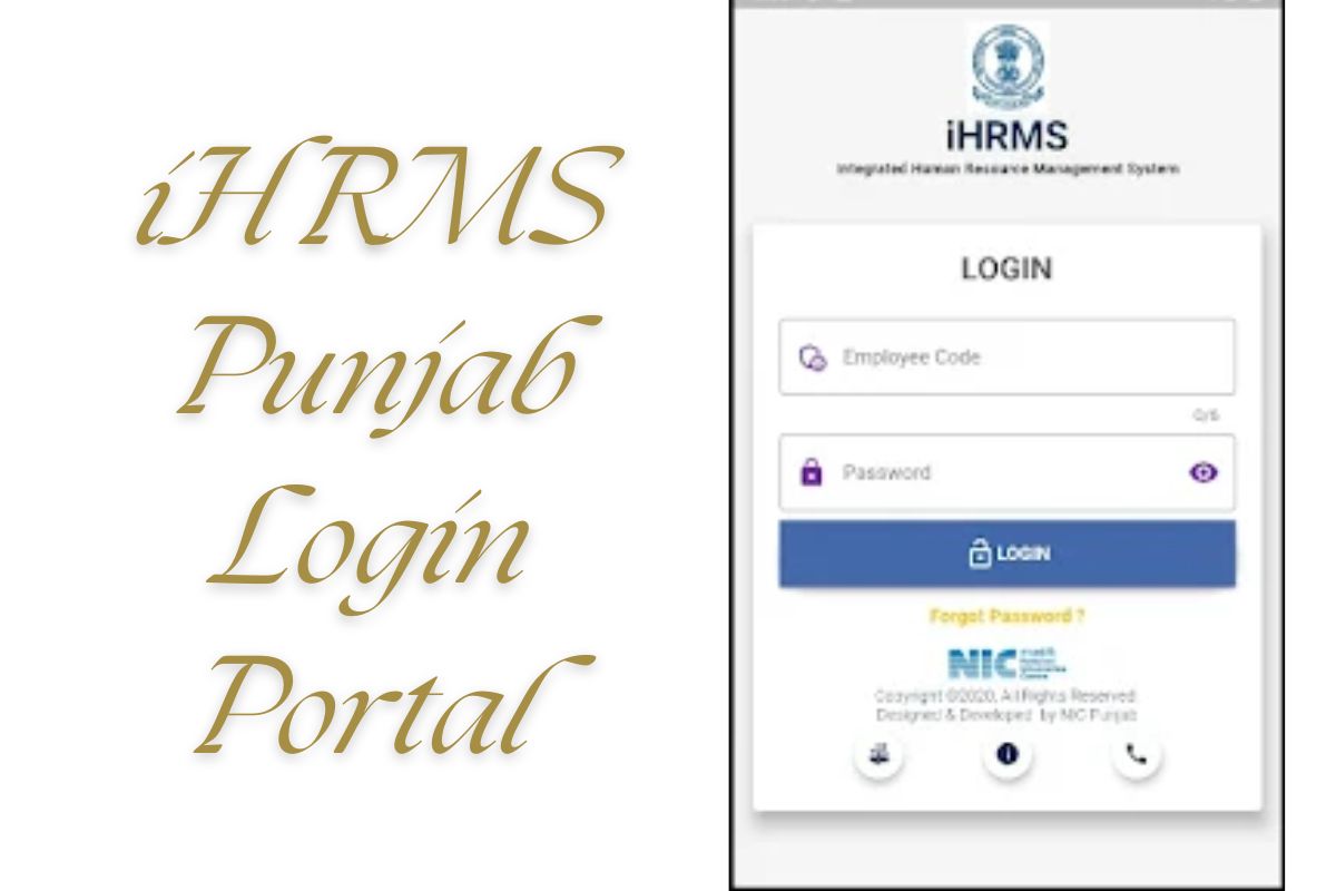 iHRMS Punjab Login Portal