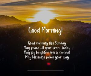 Sunday Morning Blessings Gif