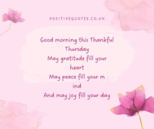 Thankful Thursday Blessings