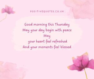 Thursday Morning Greetings